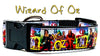 Wizard of Oz dog collar handmade adjustable buckle 1" or 5/8" wide or leash Petcollarshandmade