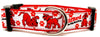 Clifford dog collar handmade adjustable buckle collar 1" wide or leash Petcollarshandmade