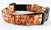Marilyn dog collar handmade adjustable buckle collar 1" wide or leash $6 collar - Petcollarshandmades
