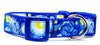 Van Gogh dog collar handmade adjustable buckle collar 1" wide or leash artist Petcollarshandmade