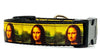 Mona Lisa dog collar handmade adjustable buckle collar 1" wide or leash artist Petcollarshandmade