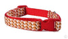 Tacos dog collar handmade adjustable buckle collar 5/8" wide or leash small dog Petcollarshandmade