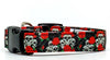 Skulls dog collar handmade adjustable buckle collar 5/8" wide or leash Petcollarshandmade