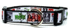 The Munsters dog collar handmade adjustable buckle 1" or 5/8" wide or leash TV Petcollarshandmade