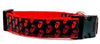 Rolling Stones dog collar Handmade adjustable buckle 1" or 5/8" wide or leash Petcollarshandmade