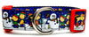 Wintertime dog collar handmade adjustable buckle collar 1" wide or leash Petcollarshandmade