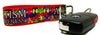 Autism Awareness Key Fob Wristlet Keychain 1"wide Zipper pull Camera strap - Petcollarshandmades