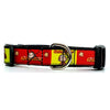 Curious George dog collar handmade adjustable buckle 5/8" wide or leash cartoon Petcollarshandmade