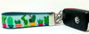 Cactus Key Fob Wristlet Keychain 1"wide Zipper pull Camera strap handmade - Petcollarshandmades