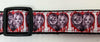 Chucky & Bride dog collar handmade adjustable buckle 1" or 5/8" wide or leash Petcollarshandmade