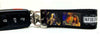 Beetlejuice Key Fob Wristlet Keychain 1 1/4"wide Zipper pull Camera strap - Petcollarshandmades