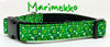 Marimekko Flowers dog collar handmade adjustable buckle 1" or 5/8"wide or leash Petcollarshandmade