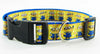 Minions dog collar Handmade adjustable buckle collar 1" wide or leash $6 collar - Petcollarshandmades