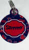 Pet ID Tag Camo Personalized Custom Double Sided Pet Tag with name & number - Petcollarshandmades