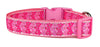 Marimekko Flowers dog collar handmade adjustable buckle 1" or 5/8 wide or leash Petcollarshandmade