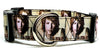 Jon Bon Jovi dog collar Handmade adjustable buckle 1" or 5/8"wide or leash Rock Petcollarshandmade