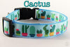 Cactus Key Fob Wristlet Keychain 1"wide Zipper pull Camera strap handmade - Petcollarshandmades