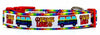VW Bus dog collar handmade adjustable buckle collar 5/8" wide or leash Petcollarshandmade