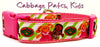 Cabbage Patch Kids dog collar handmade adjustable buckle collar 1"wide or leash - Petcollarshandmades