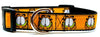 Garfield dog collar handmade adjustable buckle collar 1" wide or leash movie Petcollarshandmade