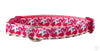 Pink Flamingo Dog collar handmade adjustable buckle 5/8"wide or leash Petcollarshandmade