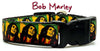 Bob Marley dog collar Handmade adjustable buckle 1" or 5/8" wide or leash Reggae Petcollarshandmade