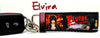 Elvira Key Fob Wristlet Keychain 1 1/4"wide Zipper pull Camera strap - Petcollarshandmades