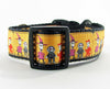 Horror dog collar handmade 12.00 all sizes adjustable buckle collar 1"wide leash - Petcollarshandmades