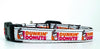 Dunkin Donuts cat or small dog collar 1/2"wide adjustable handmade bell or leash Petcollarshandmade