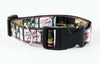 Dirty dancing dog collar Handmade adjustable buckle 1" or 5/8" wide or leash Petcollarshandmade