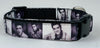 Elvis dog collar handmade adjustable buckle collar 5/8" wide or leash fabric - Petcollarshandmades
