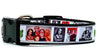 The Munsters dog collar handmade adjustable buckle 1" or 5/8" wide or leash TV Petcollarshandmade