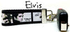 Elvis Key Fob Wristlet Keychain 1 1/4"wide Zipper pull Camera strap handmade - Petcollarshandmades