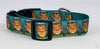 Frankenstein Dog collar Handmade adjustable buckle collar 1" wide or leash Petcollarshandmade