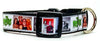The Munsters dog collar handmade adjustable buckle 1" or 5/8" wide or leash TV Petcollarshandmade