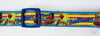 Butterfinger Candy dog collar handmade adjustable buckle collar 1"wide or leash Petcollarshandmade