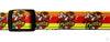 Cheetos Dog collar handmade adjustable buckle collar 5/8"wide or leash small dog Petcollarshandmade