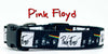 Pink Floyd dog collar handmade adjustable buckle collar 1" or 5/8" wide or leash Petcollarshandmade