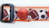 Sports dog collar handmade adjustable buckle collar 1"wide or leash Petcollarshandmade