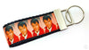 Elvis Key Fob Wristlet Keychain 1 1/4"wide Zipper pull Camera strap - Petcollarshandmades