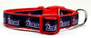 New England Patriots dog collar handmade adjustable buckle collar 5/8"wide Petcollarshandmade