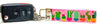 Cactus Key Fob Wristlet Keychain 1"wide Zipper pull Camera strap handmade - Petcollarshandmades