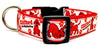 Clifford dog collar handmade adjustable buckle collar 1" wide or leash Petcollarshandmade