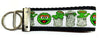 Oscar The Grouch Key Fob Wristlet Keychain 1 1/4"wide Zipper pull Camera strap - Petcollarshandmades