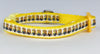 Minions cat or small dog collar 1/2" wide adjustable handmade bell or leash Petcollarshandmade