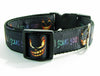 Horror dog collar handmade adjustable buckle collar 1"wide or leash - Petcollarshandmades