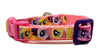 My Little Pony cat & small dog collar 1/2"wide adjustable handmade bell or leash - Petcollarshandmades