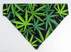 Herbs Dog Bandana, Over the Collar dog bandana, Dog collar bandana puppy Petcollarshandmade