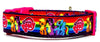 My Little Pony dog collar handmade adjustable buckle collar 1" wide or leash Petcollarshandmade