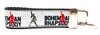 Queen Freddie Mercury Key Fob Wristlet Keychain 1"wide Zipper pull Camera strap - Petcollarshandmades